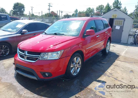 2013 Dodge Journey Crew из США, поврежденный, VIN 3C4PDCDG8DT645919